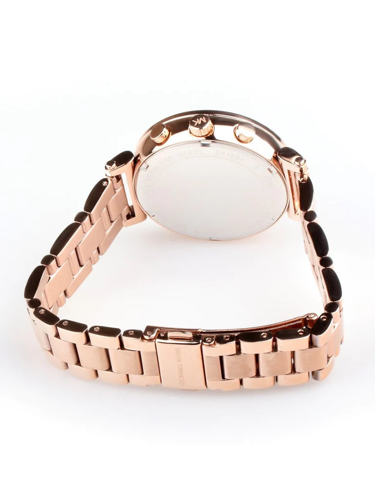 Michael Kors Sofie Cronografo Cristal Madre de Peal Dial Ladies Watch Watches of America