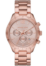 Michael Kors Layton Chronograph Quartz Rose Dial Ladies Watch MK6796