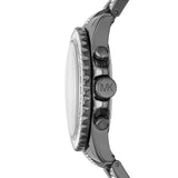 Michael Kors Everest Cronógrafo Cuarzo Cristal Esfera Negra Reloj Mujer MK6974