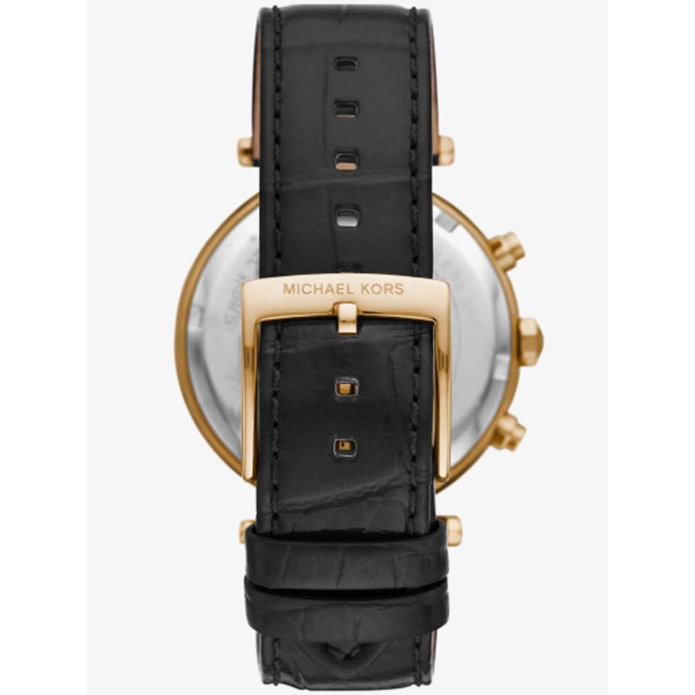 Michael Kors Parker Chronograph Quartz Crystal Black Dial