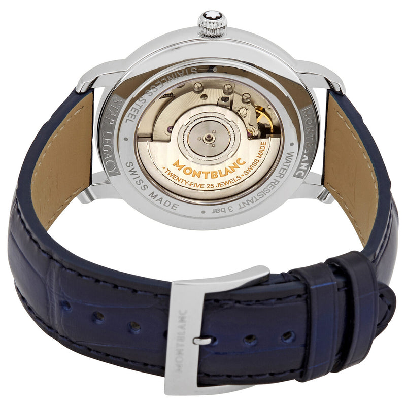 Montblanc Star Legacy Automatic Silver White Dial Men's Watch #124341 - Watches of America #3