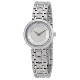Movado 1881 Silver Dial Stainless Steel Ladies Watch #0607098 - Watches of America