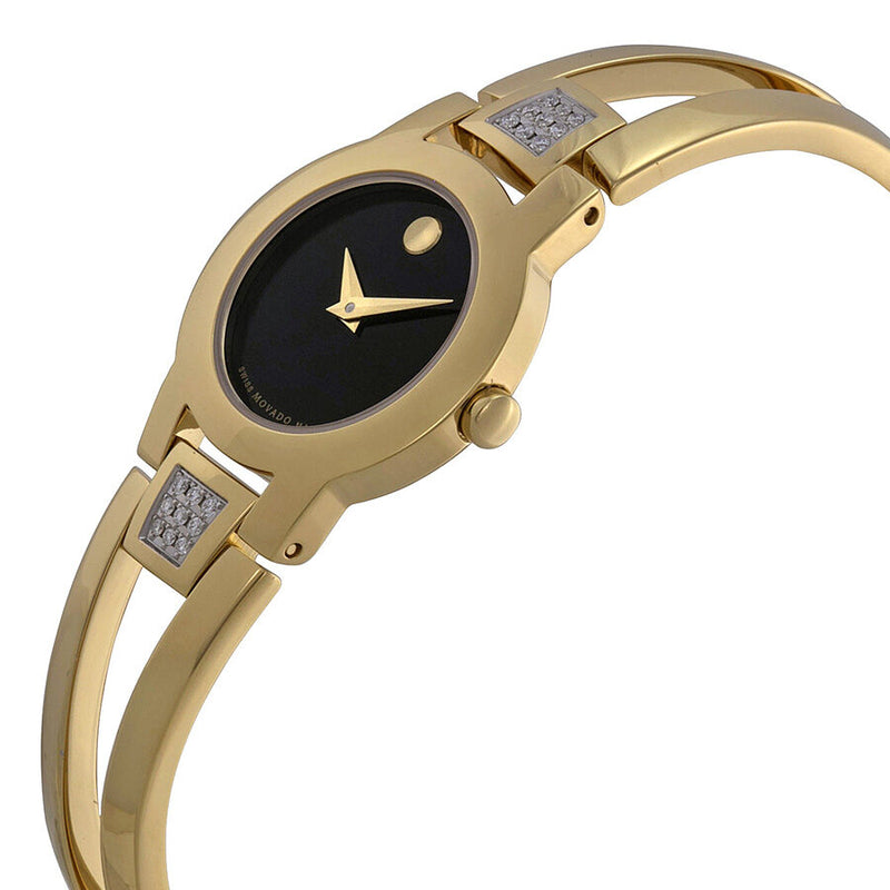 Movado Amorosa Gold-Tone Ladies Watch #0604984 - Watches of America