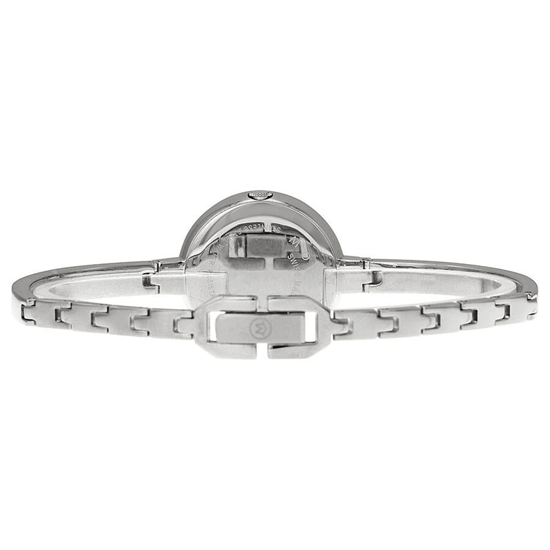 Movado Bela Black Dial Stainless Steel Bangle Bracelet Ladies Watch #0606628 - Watches of America #3