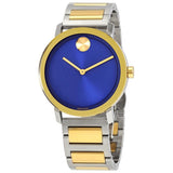 Movado Bold Caribbean Blue Dial Men's Watch #3600552 - Watches of America