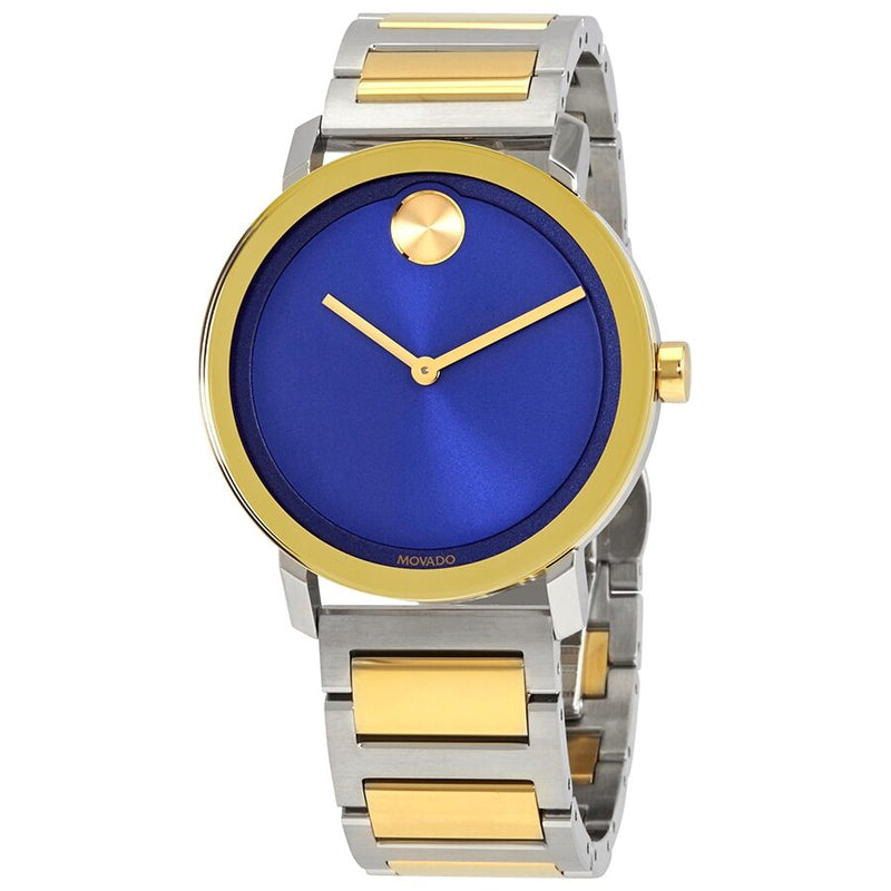 Movado Bold Caribbean Blue Dial Men's Watch #3600552 - Watches of America