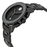 Movado Bold Chronograph Grey Dial Grey Ion-plated Ladies Watch #3600143 - Watches of America #2