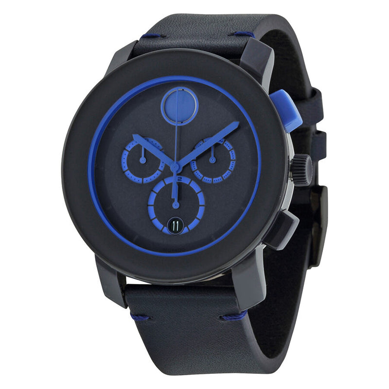 Movado Bold Chronograph Blue Dial Men's Watch #3600349 - Watches of America