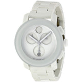 Movado Bold Chronograph White Dial Ladies Watch #3600057 - Watches of America