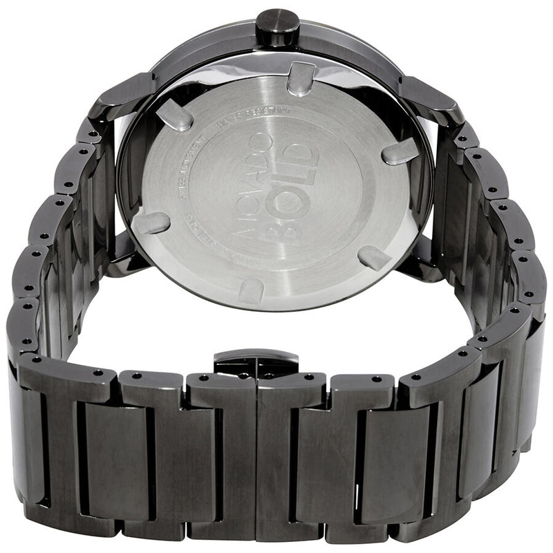 Movado Bold Gunmetal Dial Gunmetal Ion-plated Men's Watch 3600509