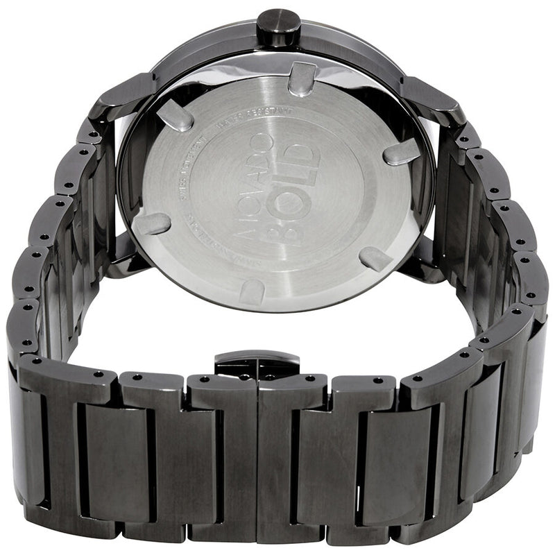 Movado Bold Gunmetal Dial Gunmetal Ion-plated Men's Watch #3600509 - Watches of America #3
