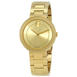 Movado Bold Light Gold Dial Light Gold-toned Ladies Watch #3600498 - Watches of America