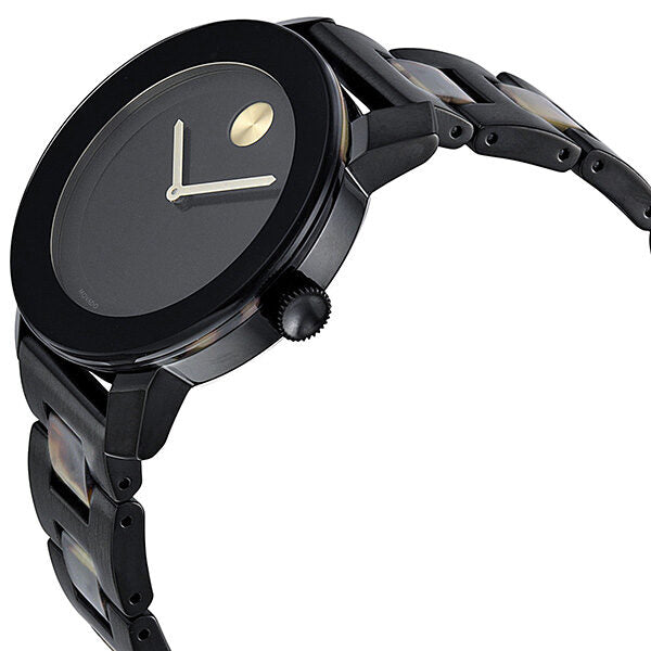 Movado Bold Mid-size Black Dial Ladies Watch #3600110 - Watches of America #2