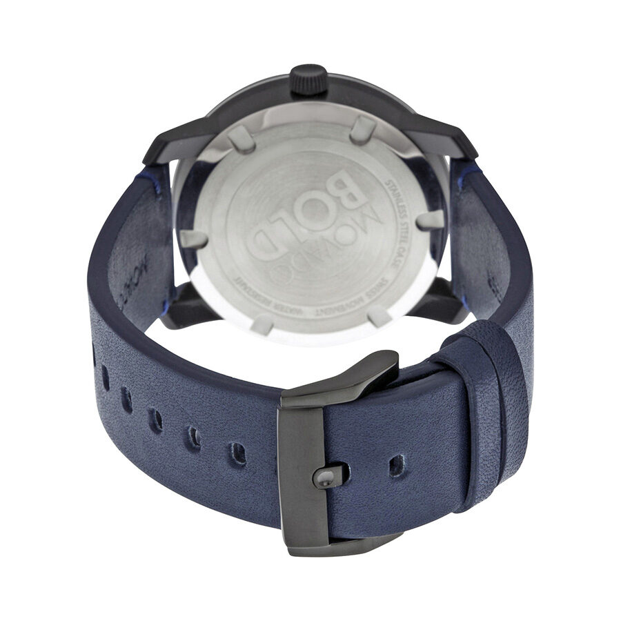 Movado bold hotsell blue leather