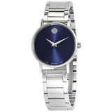 Movado Bold Quartz Blue Dial Men's Watch #0607235 - Watches of America