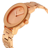 Movado Bold Rose Dial Rose Gold-tone Stainless Steel Ladies Watch #3600342 - Watches of America #2
