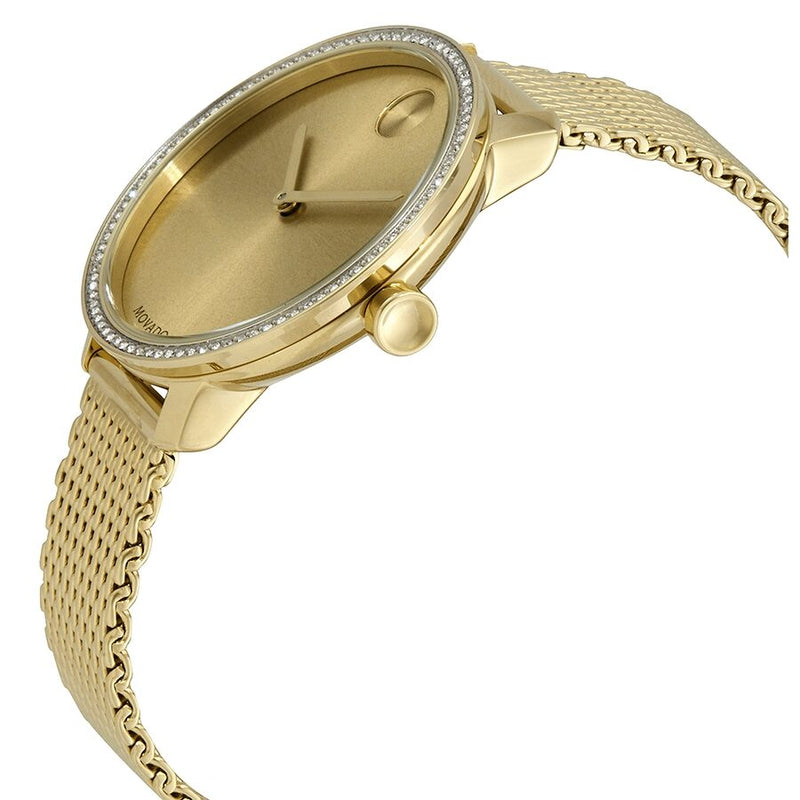 Movado Bold Shimmer Ladies Yellow Gold Watch #3600656 - Watches of America #2