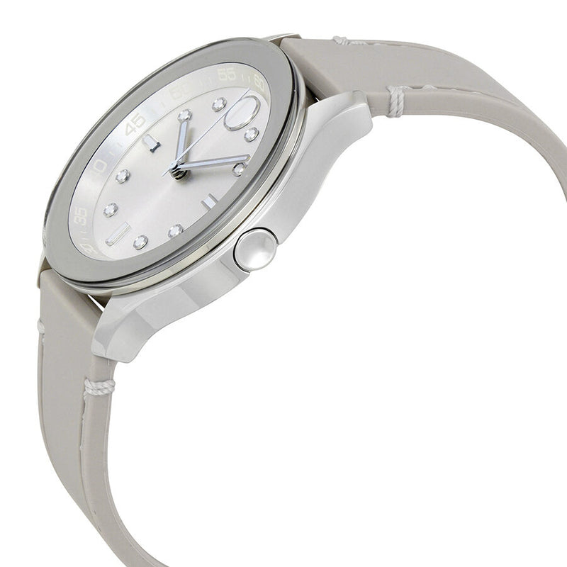 Movado Bold Silver Dial Grey Silicone Ladies Watch #3600412 - Watches of America #2