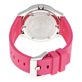 Movado Bold Silver Dial Pink Silicone Ladies Watch #3600393 - Watches of America #3