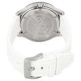 Movado Bold Silver Dial White Silicone Ladies Watch #3600419 - Watches of America #3