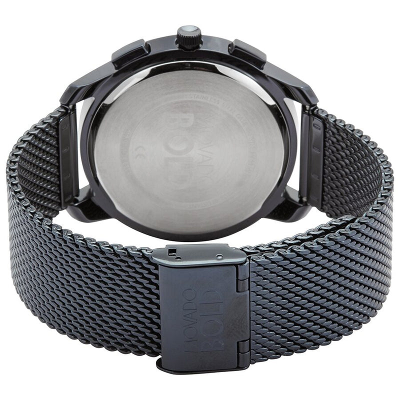 Movado Bold Thin Chronograph Quartz Blue Dial Men's Watch #3600633 - Watches of America #3