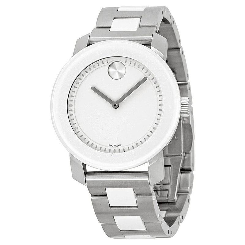 Movado Bold White Dial Men's Watch #3600162 - Watches of America
