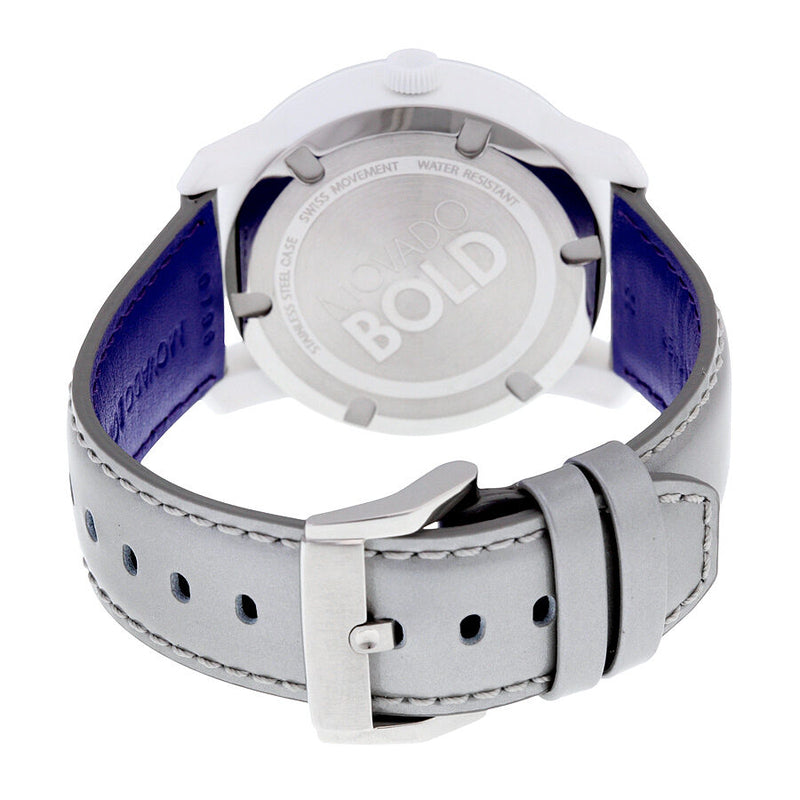 Movado Bold Yellow and Grey Watercolor Dial Ladies Watch #3600266 - Watches of America #3
