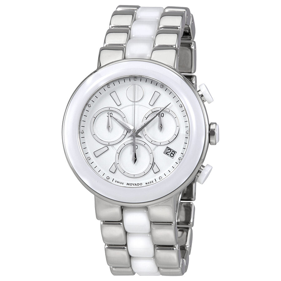 Movado women's hotsell white ceramic watch