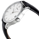 Movado Circa White Dial Leather Men's Watch #0606569 - Watches of America #2