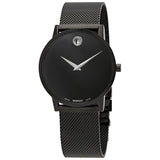 Movado Classic 40 mm Black Dial Watch #0607395 - Watches of America