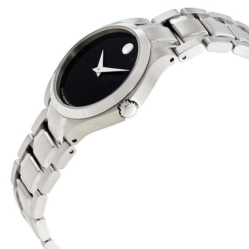 Movado Collection Black Dial Ladies Watch #0606784 - Watches of America #2