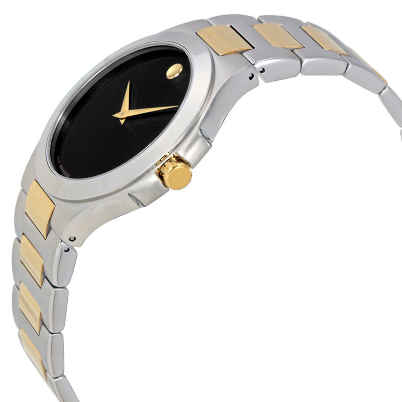 Movado Collection Black Dial Two-tone Men's Watch 0606907