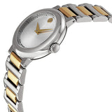 Movado Concerto Two-Tone Stainless Steel Ladies Watch #0606703 - Watches of America #2