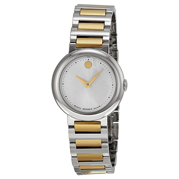 Movado Concerto Two-Tone Stainless Steel Ladies Watch #0606703 - Watches of America