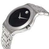Movado Corporate Exclusive Black Dial Stainless Steel Men's Watch #0606276 - Watches of America #2