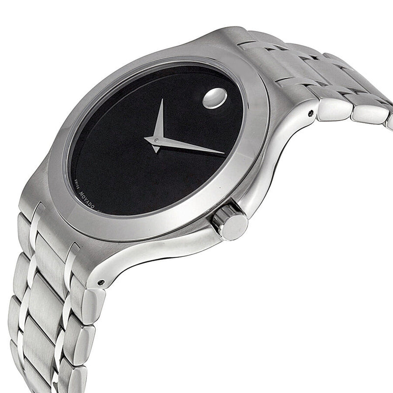 Movado Corporate Exclusive Black Dial Stainless Steel Men's Watch #0606276 - Watches of America #2
