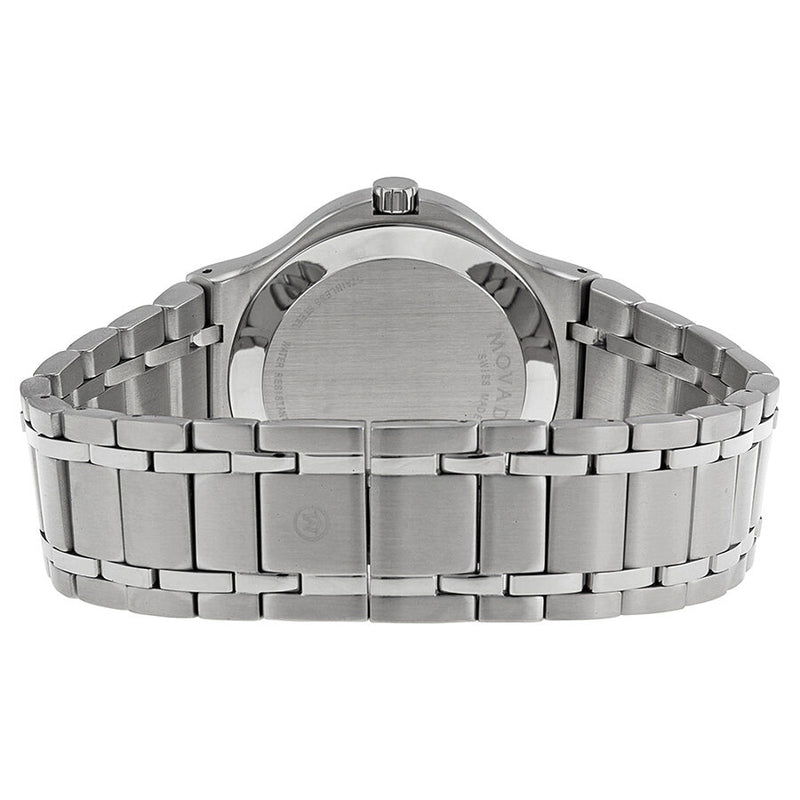 Movado Corporate Exclusive Black Dial Stainless Steel Men's Watch #0606276 - Watches of America #3