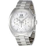 Movado Datron Chronograph Silver Dial Men's Watch #0606477 - Watches of America
