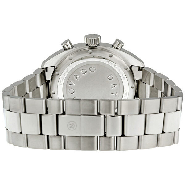 Movado Datron Chronograph Silver Dial Men's Watch #0606477 - Watches of America #3