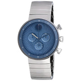 Movado Edge Chronograph Blue Dial Men's Watch #3680030 - Watches of America