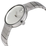 Movado Edge Silver Dial Stainless Steel Ladies Watch #3680015 - Watches of America #2