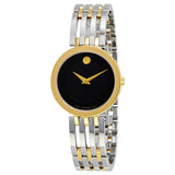 Movado Esperanza Black Museum Dial Ladies Watch #0607053 - Watches of America