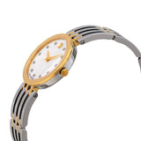 Movado Esperanza White Mother of Pearl Diamond Dial Ladies Two Tone Watch #0607305 - Watches of America #2