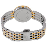 Movado Esperanza White Mother of Pearl Diamond Dial Ladies Two Tone Watch #0607305 - Watches of America #3