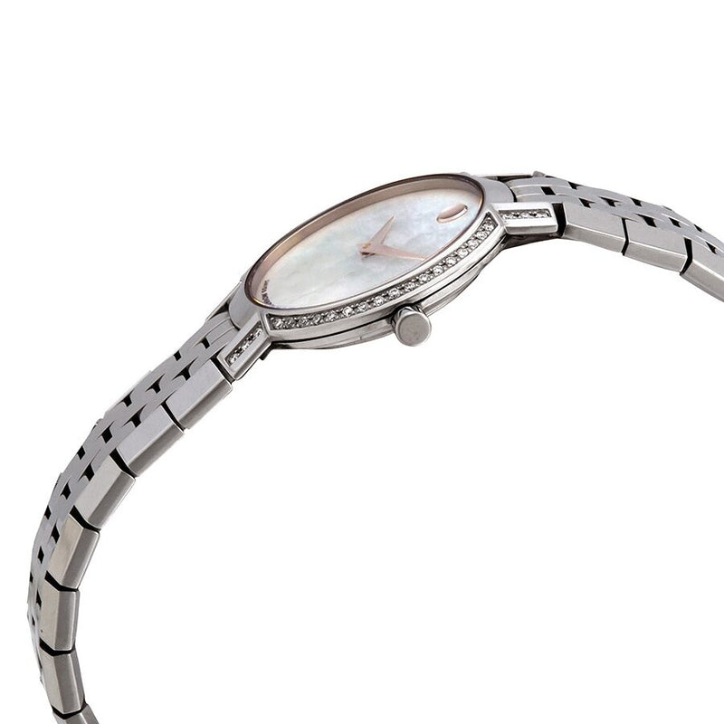 Movado Faceto Diamond Ladies Watch #0605146 - Watches of America #2