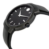 Movado Gravity Black Carbon Fiber Men's Watch #0606849 - Watches of America #2