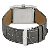 Movado Heritage Black Dial Grey Leather Men's Watch #3650048 - Watches of America #3