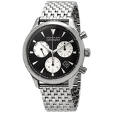 Movado Heritage Chronograph Black Dial Men's Watch #3650014 - Watches of America
