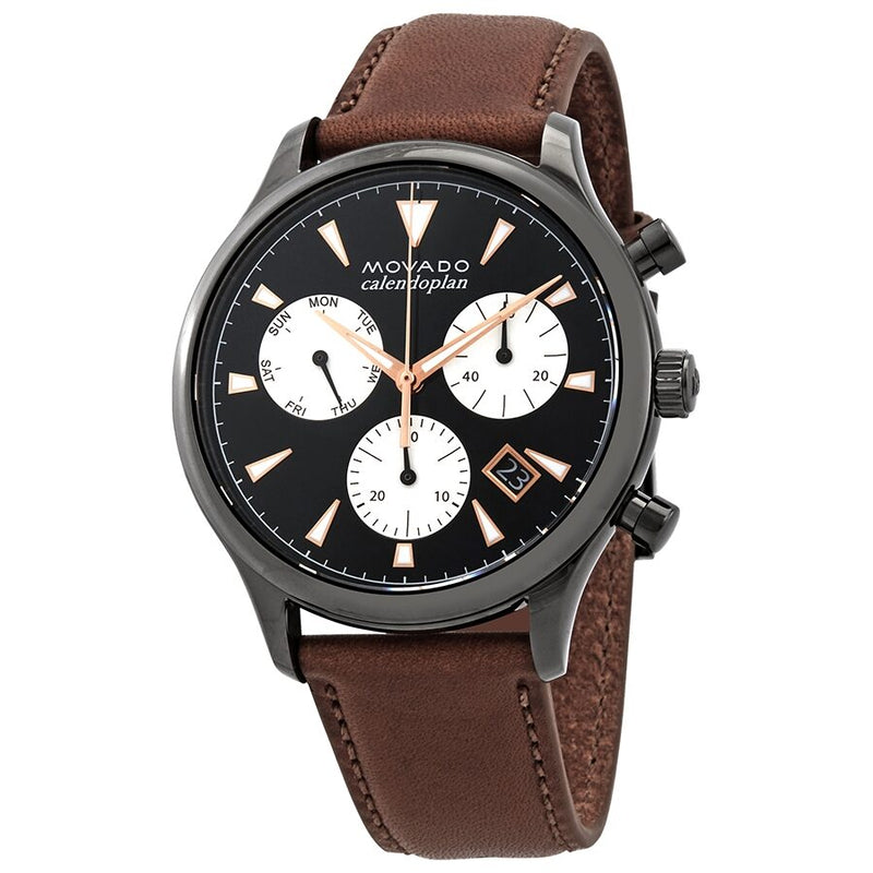 Movado clearance heritage chronograph