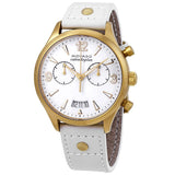 Movado Heritage Chronograph White Dial Ladies Watch #3650026 - Watches of America